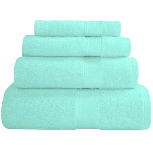 Divante Deluxe Cotton Angel Blue Bath Sheet - Wilko - image 1