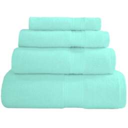 Divante Deluxe Cotton Angel Blue Bath Sheet - Wilko - thumbnail 1