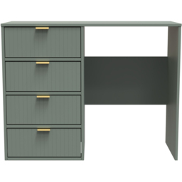 Crowndale 4 Drawer Reed Green Dressing Table - Wilko - thumbnail 4