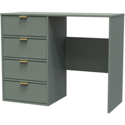 Crowndale 4 Drawer Reed Green Dressing Table - Wilko - thumbnail 3