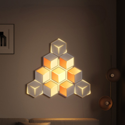 Govee Glide RGBIC LED Smart 3D Hexagon Ultra Light Panel Extension - Size: 3 x 21 x 23.5cm - Multi - Wilko - thumbnail 3