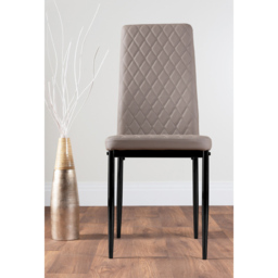 Furniturebox Solo Valera 6 Seater Dining Set Cappuccino - Brown - Wilko - thumbnail 5