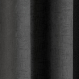Enhanced Living Vogue Black Thermal Blackout Eyelet Readymade Curtains 229 x 229cm - Wilko - thumbnail 3