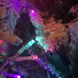 Samuel Alexander 200 Rainbow LED Fairy String Light with Timer 20m - Size: 4 x 2000 x 4cm - Multi - Wilko - thumbnail 4
