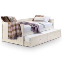 Julian Bowen Jessica Stone White Day Bed with Underbed - Size: Single - Wilko - thumbnail 3