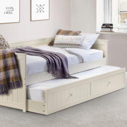 Julian Bowen Jessica Stone White Day Bed with Underbed - Size: Single - Wilko - thumbnail 4
