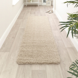 My Rug Stone Rug 67 x 300cm - Size: 67 x 300 x 2cm - Cream - Wilko - thumbnail 3