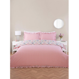 Ayva Floral Duvet Set - Multicolour/Superking - Size: Super King - Wilko - thumbnail 3