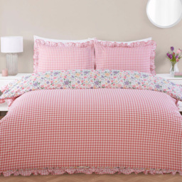 Ayva Floral Duvet Set - Multicolour/Superking - Size: Super King - Wilko - thumbnail 7