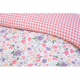 Ayva Floral Duvet Set - Multicolour/Superking - Size: Super King - Wilko - thumbnail 5
