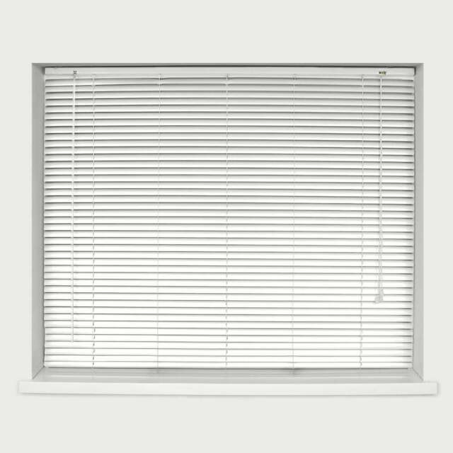 Caecus Aluminium Venetian Blind White 60 x 150cm - Wilko - image 1