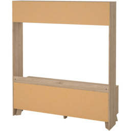 Furniture To Go Ikast 2 Door White and Brown TV Unit - Wilko - thumbnail 6