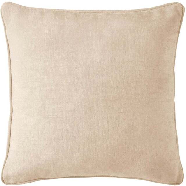 Chenille Cushion - Natural - Size: 45 x 45cm - Divante - Wilko - image 1