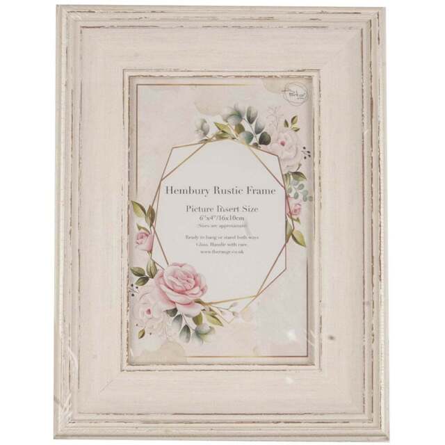 The Port. Co Gallery Hembury Rustic Frame 6 x 4 inch - Size: A6 - Brown - Wilko - image 1