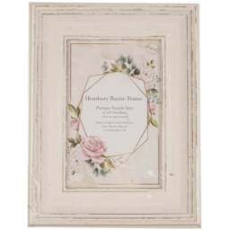 The Port. Co Gallery Hembury Rustic Frame 6 x 4 inch - Size: A6 - Brown - Wilko - thumbnail 1