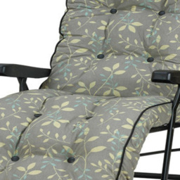 Glendale Deluxe Country Teal Relaxer - Size: 99 x 58 x 73cm - Black - Wilko - thumbnail 4