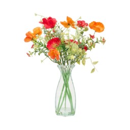 Poppy Artificial Plant Vase Arrangement - Wilko - thumbnail 7