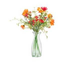 Poppy Artificial Plant Vase Arrangement - Wilko - thumbnail 6