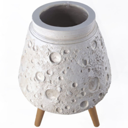 Botanik Lunar White Planter 62 x 40cm - Size: 62 x 40 x 40cm - Wilko - thumbnail 4