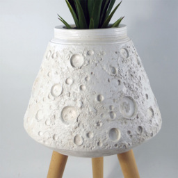 Botanik Lunar White Planter 62 x 40cm - Size: 62 x 40 x 40cm - Wilko - thumbnail 6