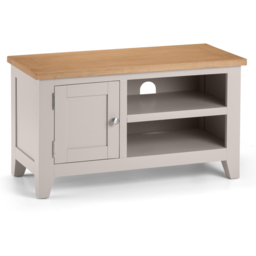 Julian Bowen Richmond Grey and Pale Oak TV Unit - Wood - Wilko - thumbnail 3