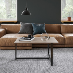 Decorotika Merideths Walnut and Black Metal Coffee Table - Size: 45 x 92 x 64cm - Multi - Wilko - thumbnail 6