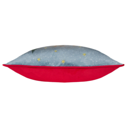 furn. Ditsy Festive Reindeer Multicoloured Velvet Piped Cushion - Size: 45 x 45 cm - Wilko - thumbnail 5