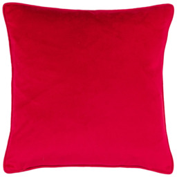 furn. Ditsy Festive Reindeer Multicoloured Velvet Piped Cushion - Size: 45 x 45 cm - Wilko - thumbnail 4