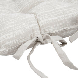 Printed Seat Pad - Grey - Wilko - thumbnail 3