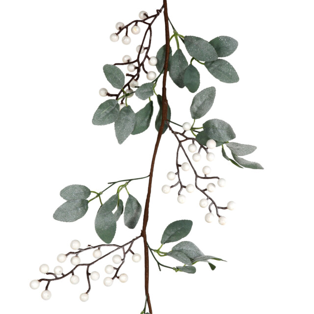 180cm Xmas Berry Garland - Silver - Wilko - image 1