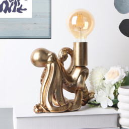 Octopus Table Lamp with Bulb - Wilko - thumbnail 2