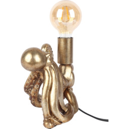 Octopus Table Lamp with Bulb - Wilko - thumbnail 1
