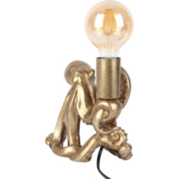 Octopus Table Lamp with Bulb - Wilko - thumbnail 4