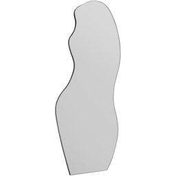 MirrorOutlet The Lacuna Frameless Pond Wall Mirror 120 x 50cm - Clear - Wilko - thumbnail 4