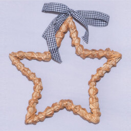 St Helens Natural Wicker Hollow Star Christmas Decoration - Size: 2 x 25 x 26cm - Multi - Wilko - thumbnail 5