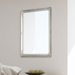 MirrorOutlet Fraser Silver Beaded Wall Mirror 86 x 61cm - Wilko - thumbnail 3