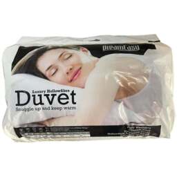 Dreameasy Double White Lightweight Summer Duvet 4.5 Tog - Wilko