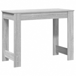 vidaXL Single Drawer Computer Desk Grey Sonoma - Size: 75 x 100 x 45cm - Wilko - thumbnail 7