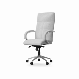 Alphason Bedford Grey Fabric Executive Office Chair - Size: 130 x 66 x 57cm - Wilko - thumbnail 3