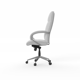 Alphason Bedford Grey Fabric Executive Office Chair - Size: 130 x 66 x 57cm - Wilko - thumbnail 5
