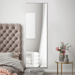 MirrorOutlet The Artus Silver Aluminium Edged Wall Mirror 120 x 40cm - Wilko - thumbnail 7
