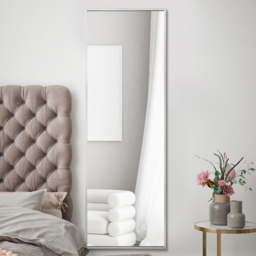 MirrorOutlet The Artus Silver Aluminium Edged Wall Mirror 120 x 40cm - Wilko - thumbnail 3