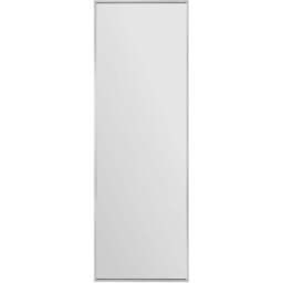 MirrorOutlet The Artus Silver Aluminium Edged Wall Mirror 120 x 40cm - Wilko