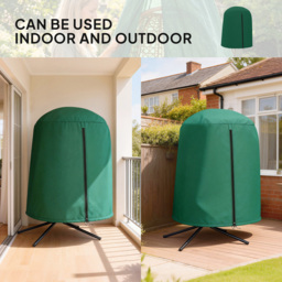 Outsunny Green Waterproof Garden Hanging Egg Chair Cover - Size: 190 x 128 x 128cm - Wilko - thumbnail 6