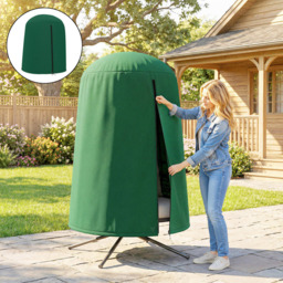 Outsunny Green Waterproof Garden Hanging Egg Chair Cover - Size: 190 x 128 x 128cm - Wilko - thumbnail 7