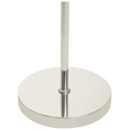 Premier Housewares Chrome Adjustable Floor Lamp - Size: 64 x 23 x 155cm - Silver - Wilko - thumbnail 7