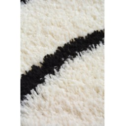 Homemaker Ivory and Black Isobar Snug Shaggy Rug 160 x 230cm - Multi - Wilko - thumbnail 3