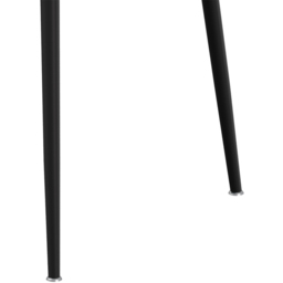 Living and Home 4 Seater Woodgrain Effect Dining Table Brown and Black - Grey + Black - Wilko - thumbnail 6