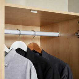 Home Source Phoenix 2 Door 3 Drawer Oak Effect Wardrobe - Size: 2 Door, 3 Drawer - Brown - Wilko - thumbnail 4