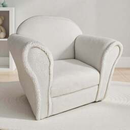 Kidsaw Kids Lamb Mini Chair - Size: Single - White - Wilko